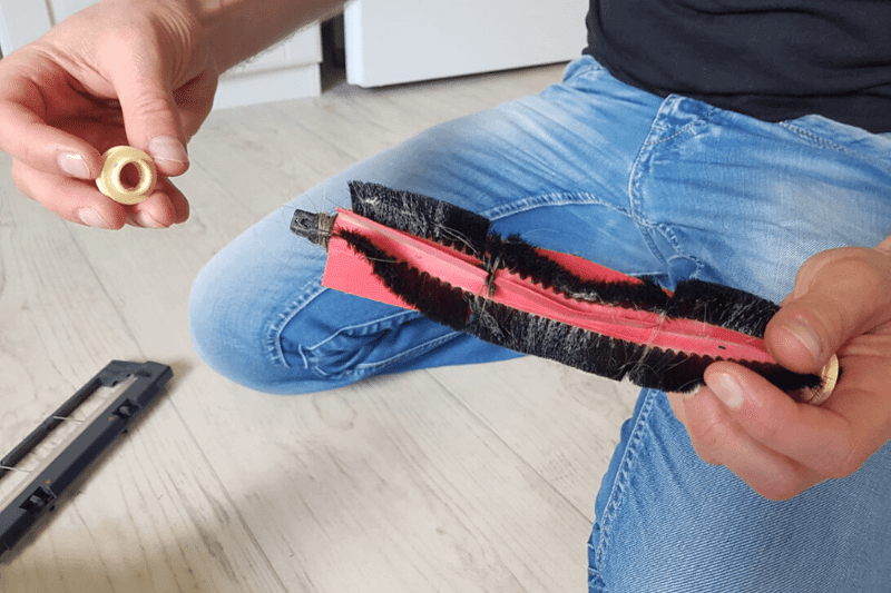 Removing and disassembling the brush.